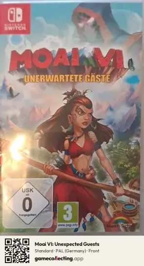 Moai VI: Unexpected Guests Nintendo Switch, Germany box front