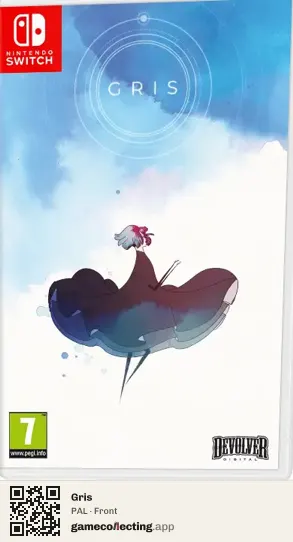 Gris Nintendo Switch, PAL box front