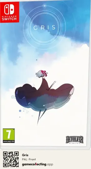 Gris Nintendo Switch, PAL box front