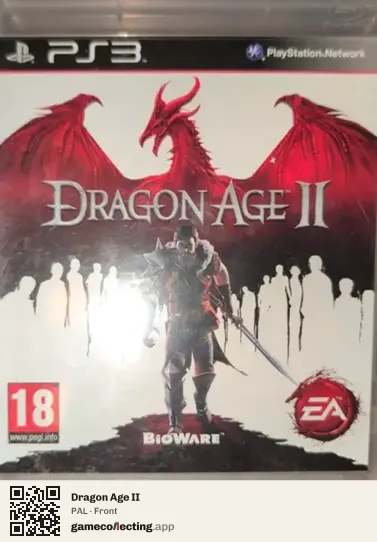 Dragon Age II PlayStation 3, PAL box front
