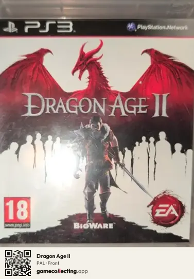 Dragon Age II PlayStation 3, PAL box front