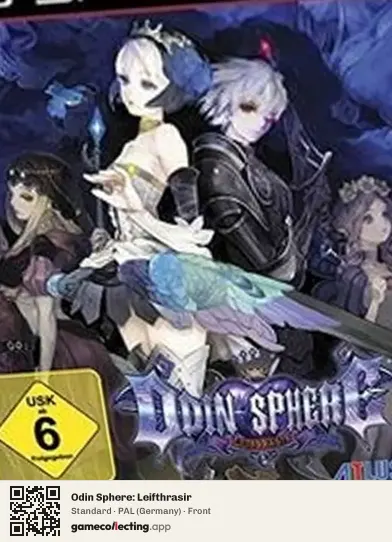 Odin Sphere: Leifthrasir PlayStation 3, Germany box front