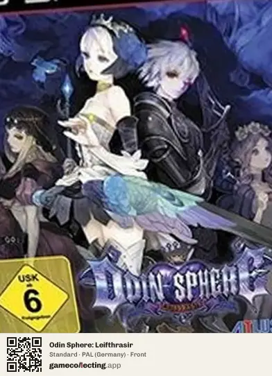 Odin Sphere: Leifthrasir PlayStation 3, Germany box front