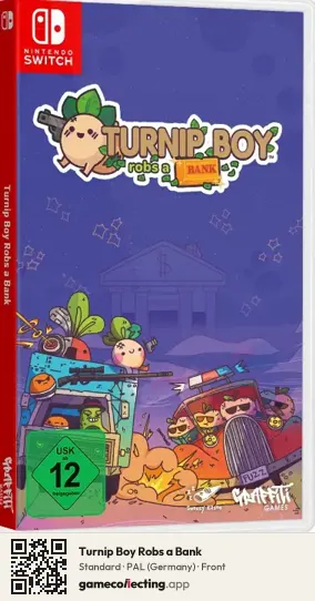 Turnip Boy Robs a Bank Nintendo Switch, Germany box front