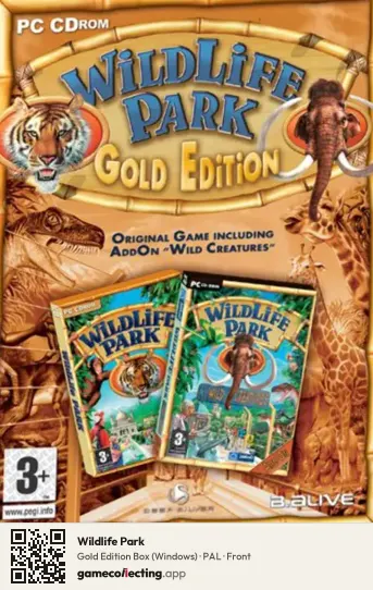 Wildlife Park Computer, PAL box front