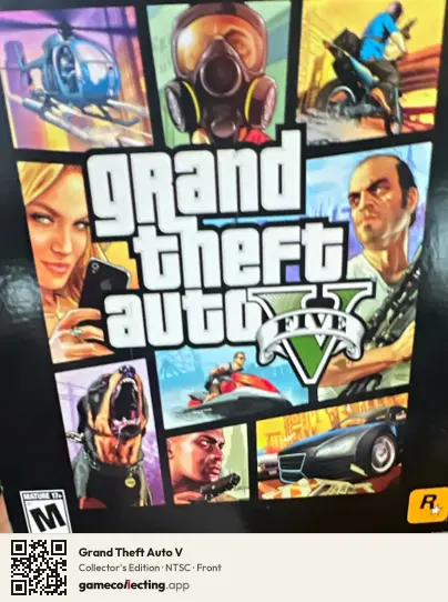 Grand Theft Auto V PlayStation 3, NTSC box front