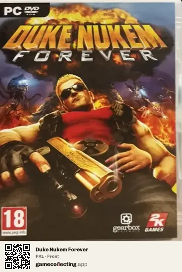 Duke Nukem Forever Computer, PAL box front