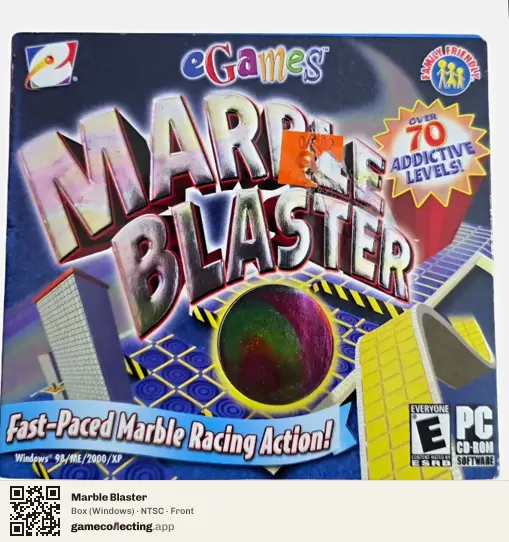 Marble Blaster Computer, NTSC box front