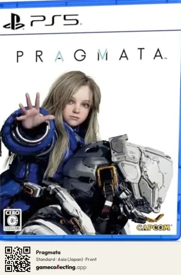 Pragmata PlayStation 5, Asia box front