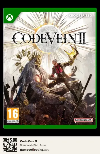 Code Vein II Xbox Series X, PAL box front