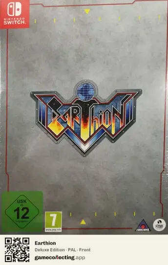 Earthion Nintendo Switch, PAL box front