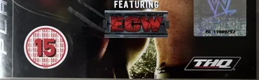 WWE SmackDown vs. Raw 2009, the BBFC circle on its front