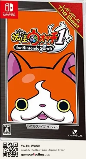 Yo-kai Watch Nintendo Switch, Japan box front