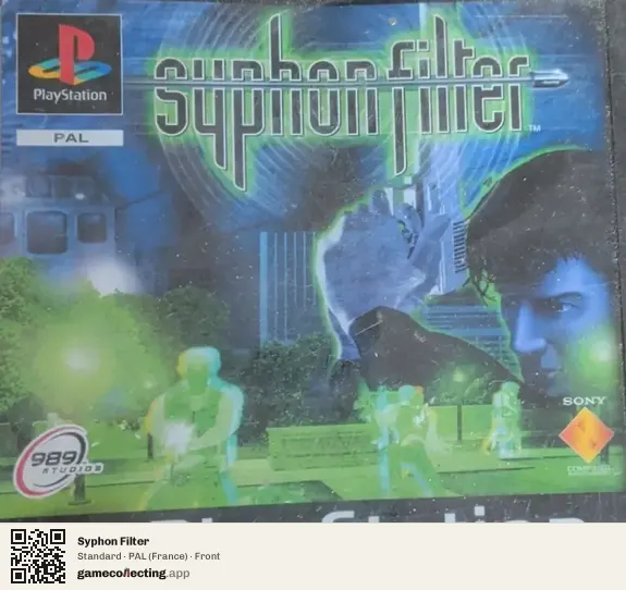 Syphon Filter PlayStation, France box front