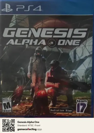 Genesis Alpha One PlayStation 4, NTSC box front