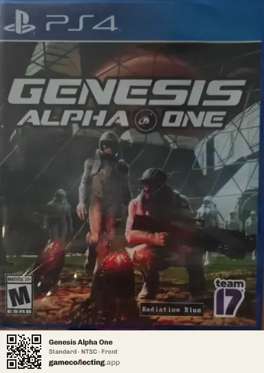 Genesis Alpha One PlayStation 4, NTSC box front