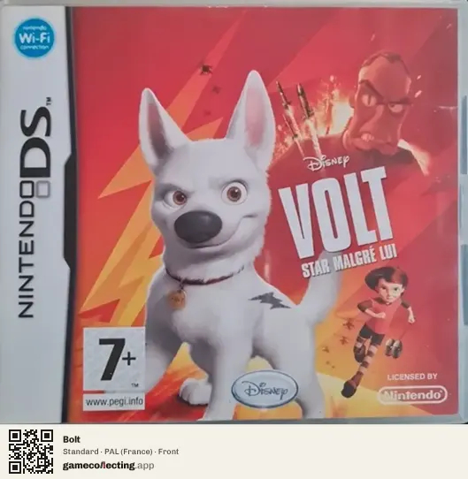 Bolt Nintendo DS, France box front