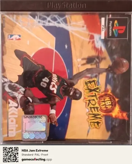 NBA Jam Extreme PlayStation, PAL box front