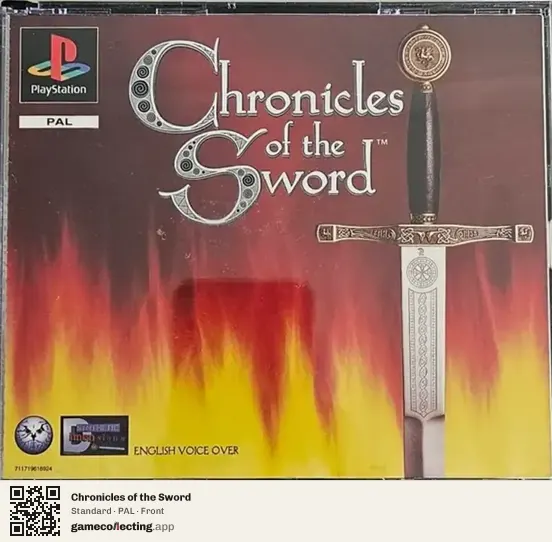 Chronicles of the Sword PlayStation, PAL box front