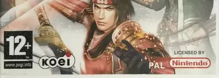 Samurai Warriors: Katana, the PEGI square on its front