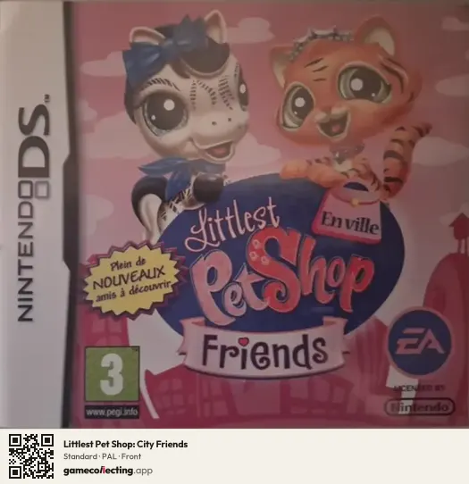 Littlest Pet Shop: City Friends Nintendo DS, PAL box front
