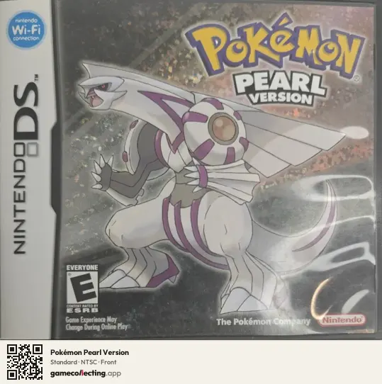 Pokémon Pearl Version Nintendo DS, NTSC box front