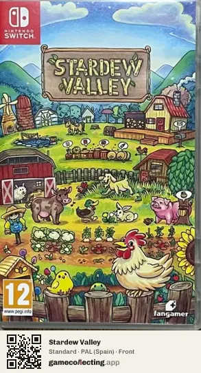 Stardew Valley Nintendo Switch, Spain box front