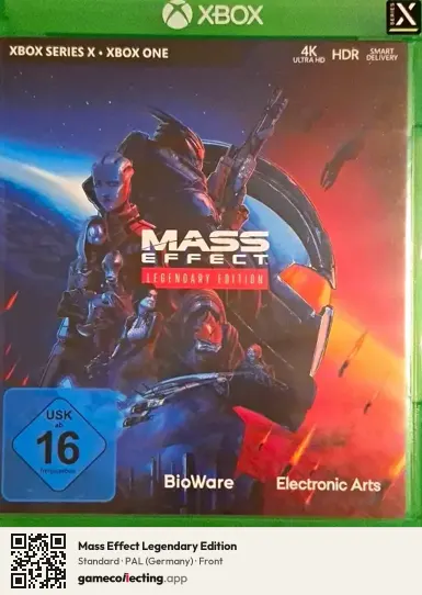 Mass Effect Legendary Edition Xbox Series X, Germany box front