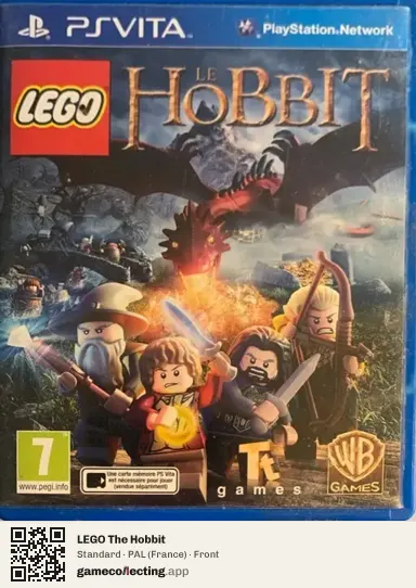 LEGO The Hobbit PlayStation Vita, France box front