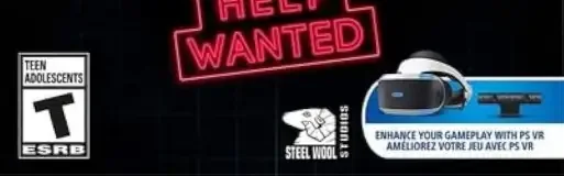Five Nights at Freddy's: Help Wanted, the ESRB box on its front