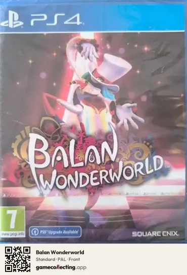 Balan Wonderworld PlayStation 4, PAL box front