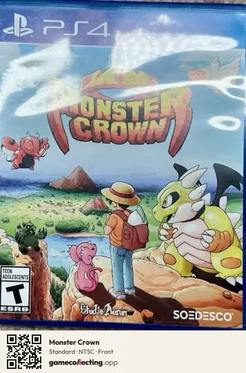 Monster Crown PlayStation 4, NTSC box front
