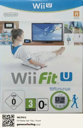 Wii Fit U Nintendo Wii U, PAL box front