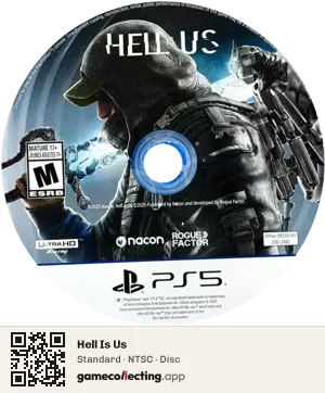 Hell Is Us PlayStation 5, NTSC disc