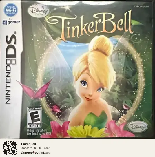 Tinker Bell Nintendo DS, NTSC box front
