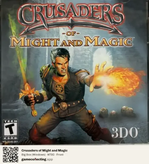Crusaders of Might and Magic Computer, NTSC box front