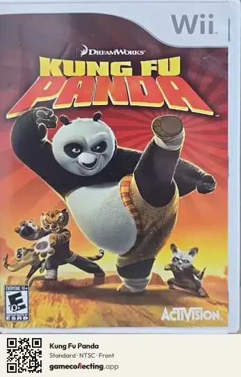Kung Fu Panda Nintendo Wii, NTSC box front