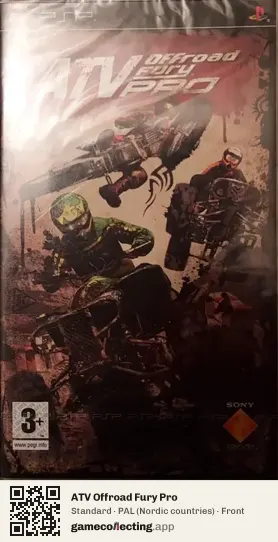 ATV Offroad Fury Pro PlayStation Portable, Nordic countries box front
