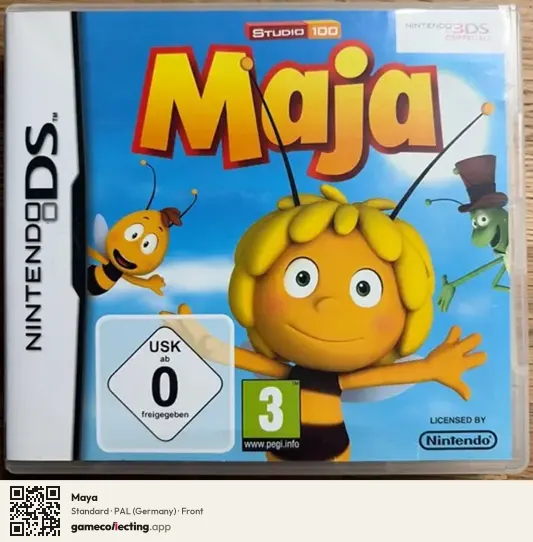 Maya Nintendo DS, Germany box front