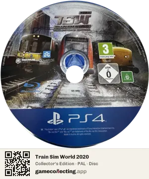 Train Sim World 2020 PlayStation 4, PAL disc