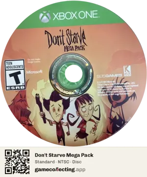 Don't Starve Mega Pack Xbox One, NTSC disc