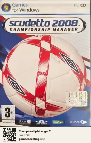Championship Manager 2 Computer, PAL box front