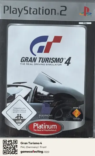Gran Turismo 4 PlayStation 2, Germany box front