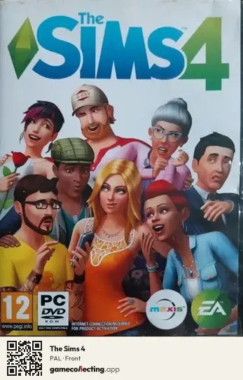 The Sims 4 Computer, PAL box front