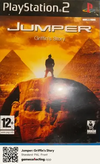 Jumper: Griffin's Story PlayStation 2, PAL box front