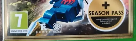 LEGO Marvel Super Heroes 2, the PEGI square on its front