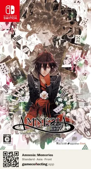 Amnesia: Memories Nintendo Switch, Asia box front