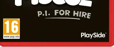 Mouse: P.I. for Hire, the PEGI square on its front