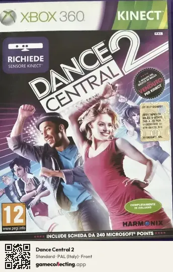 Dance Central 2 Xbox 360, Italy box front