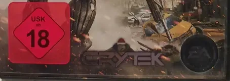 Crysis 2, the USK square on its front
